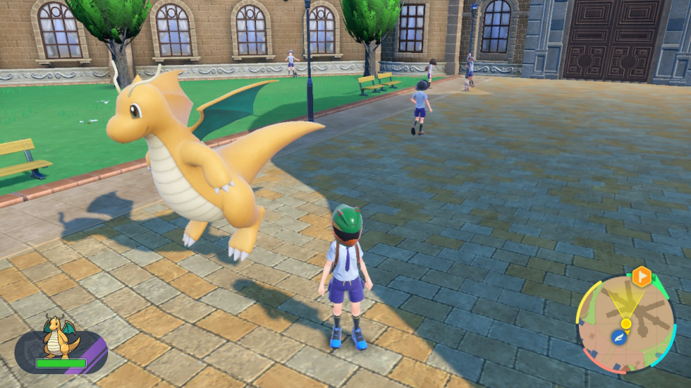 Dragonite Let's Go mode  in Pokemon Scarlet and Violet. 