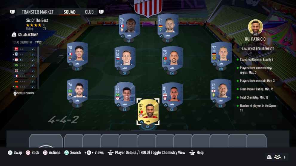 Hybrid Nations SBC FIFA 23