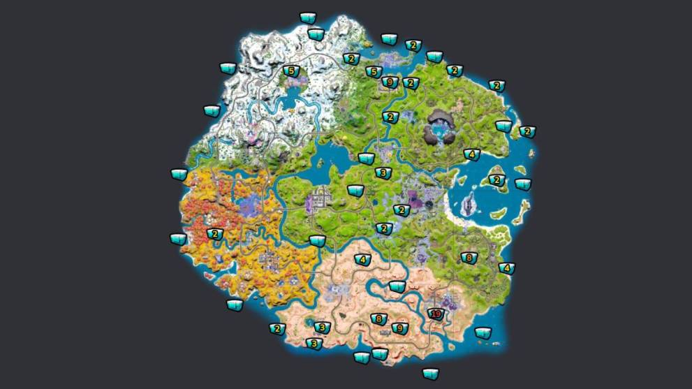 Fortnite Cooler Locations