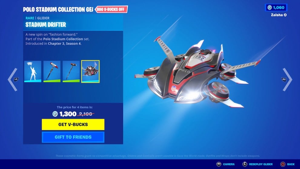 Stadium Drifter Glider