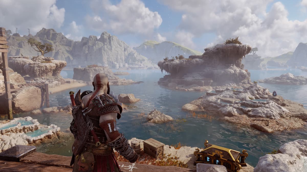 God of War Ragnarok Svartalfheim in-game screenshot