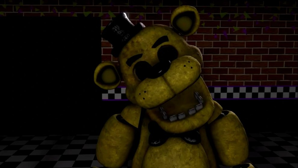 fnaf golden freddy