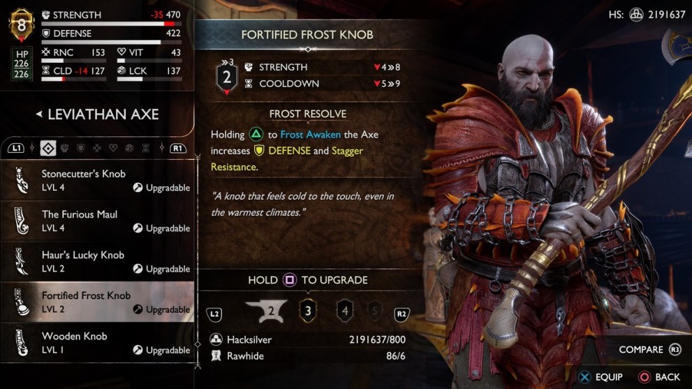 God of War Ragnarok blacksmith