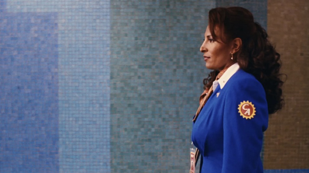 Pam Grier as Jackie Brown.