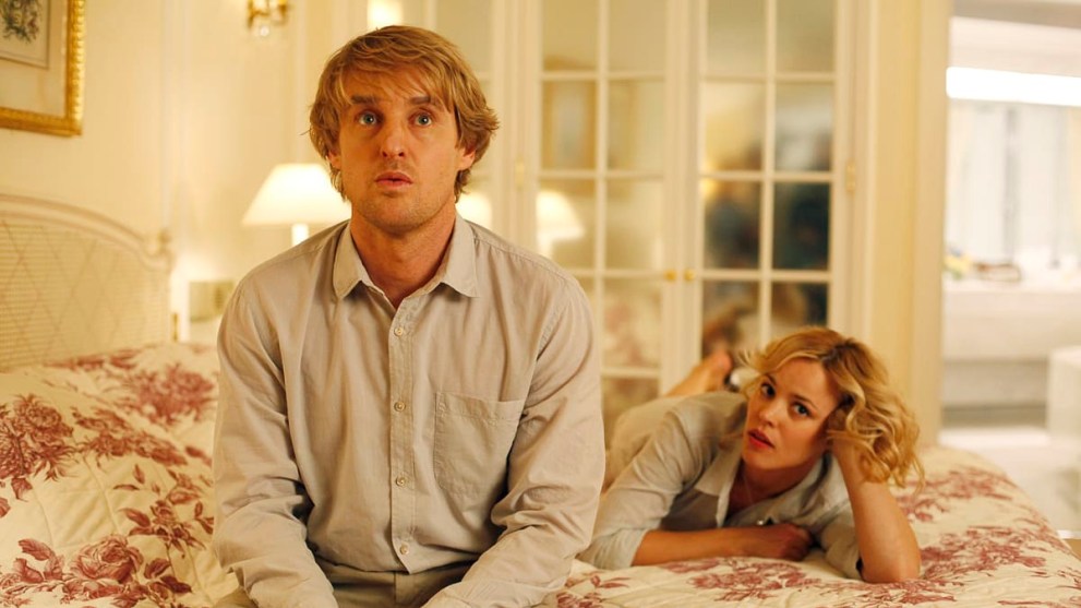 Owen Wilson and Rachel McAdams in Midnight in Paris