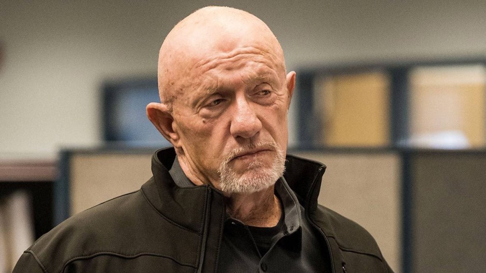 Jonathan Banks as Mike in Breaking Bad