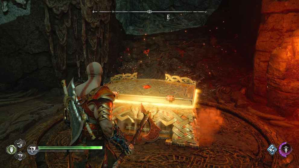 glowing embers in God of War Ragnarok