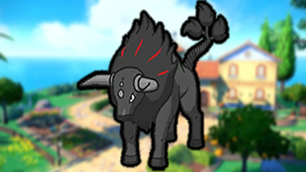 Pokemon Scarlet Blaze Tauros Custom Image