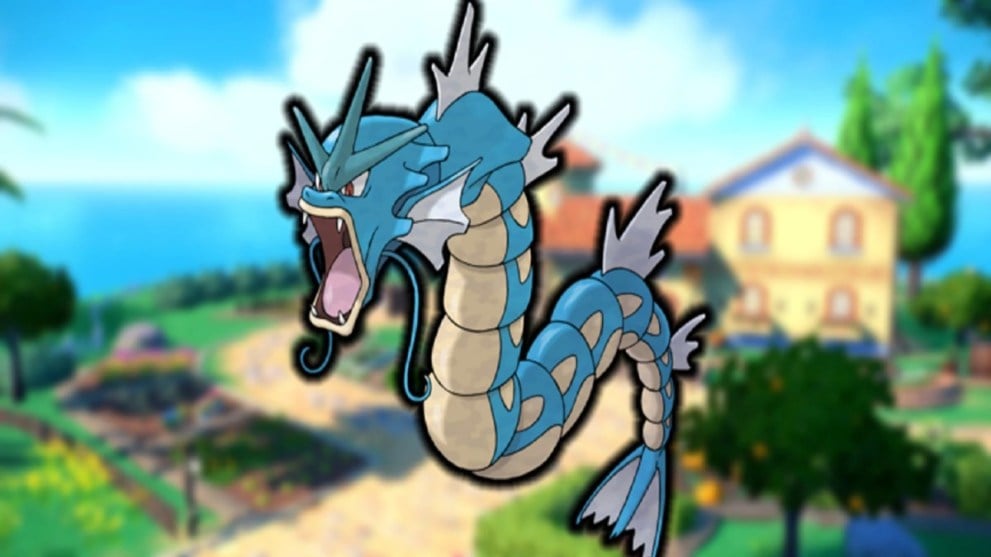 Pokemon Scarlet Gyarados Custom Image