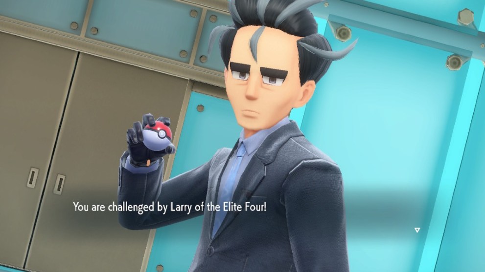 Pokemon Scarlet Elite Four member Larry