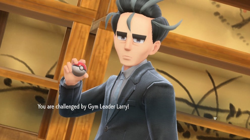 Pokemon Scarlet Normal Type Gym Leader Larry