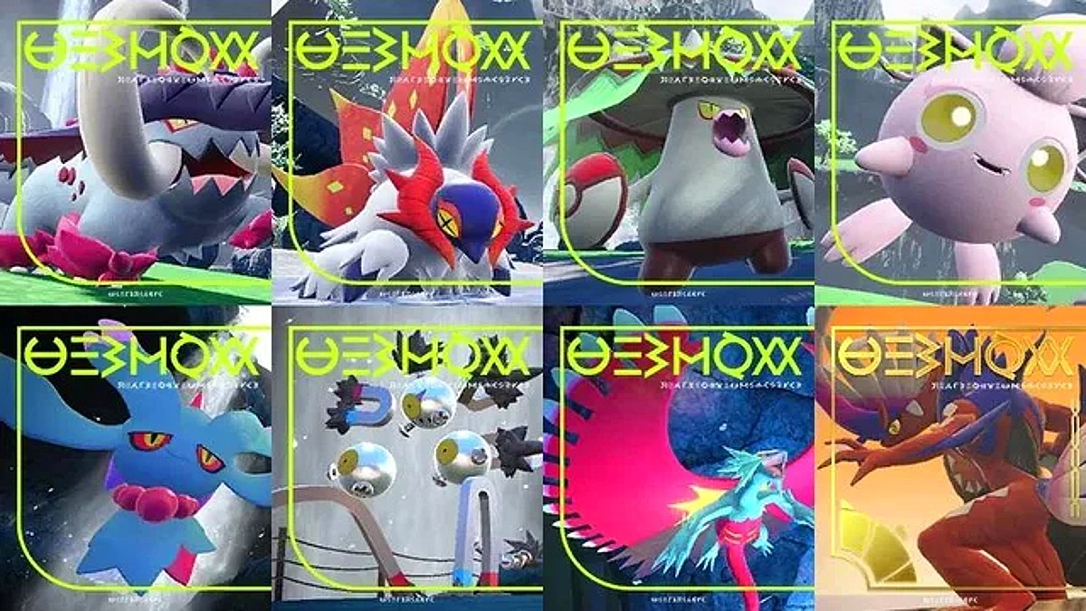 Pokemon Scarlet Past Paradox Pokemon