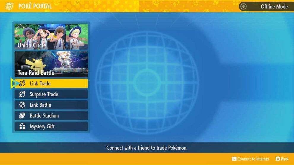 Poke Portal Menu