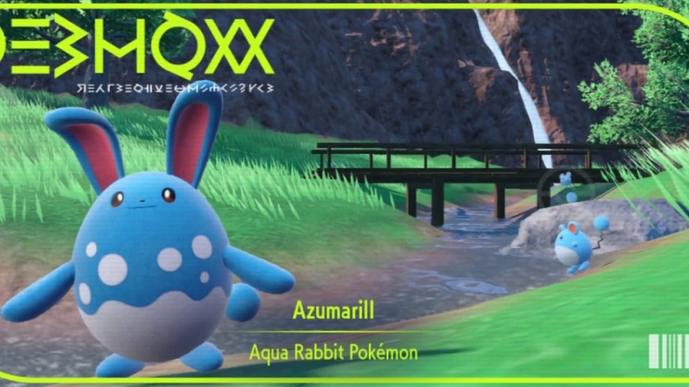 Azumarill in Pokemon Scarlet & Violet