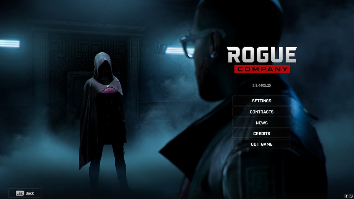 Main Menu Screen