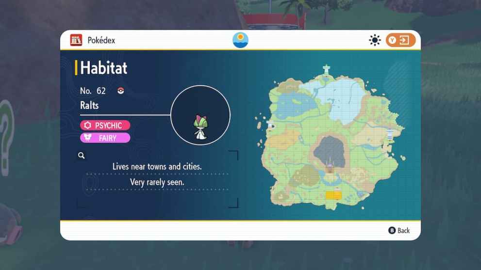 Ralts Location Pokemon Scarlet & Violet