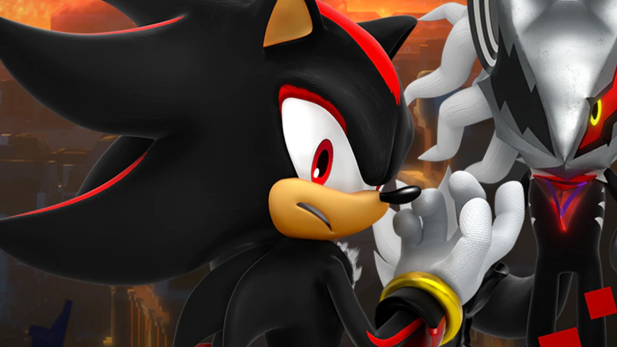 Key art of Shadow the Hedgehog in Sonic Forces.