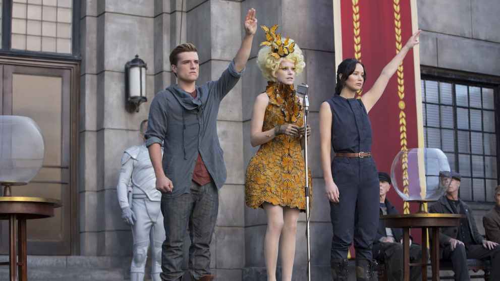 The Hunger Games Catching Fire distributed by Lionsgate