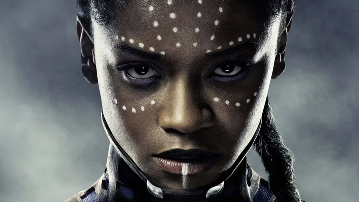 Letitia Wright as Shuri in Black Panther: Wakanda Forever