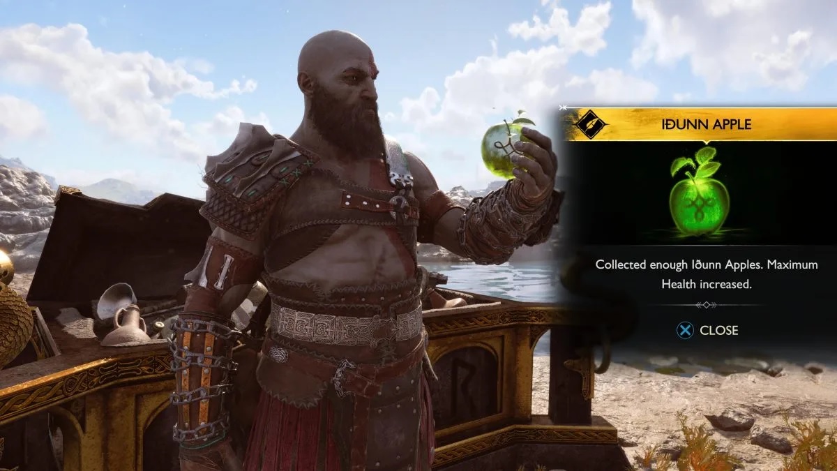 Every idunn apple located in vanaheim in god of war ragnarok