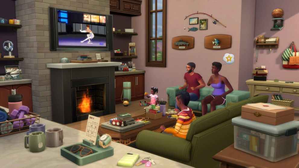 Make your Sim homes look just like yours with the Everyday Clutter Kit.