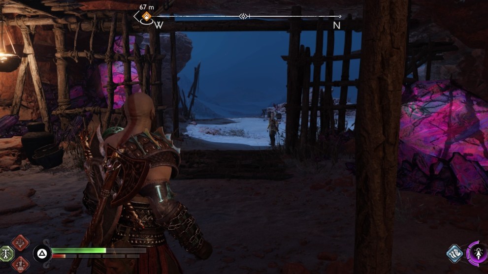 Afterlife abandonment book in god of war ragnarok in alfheim