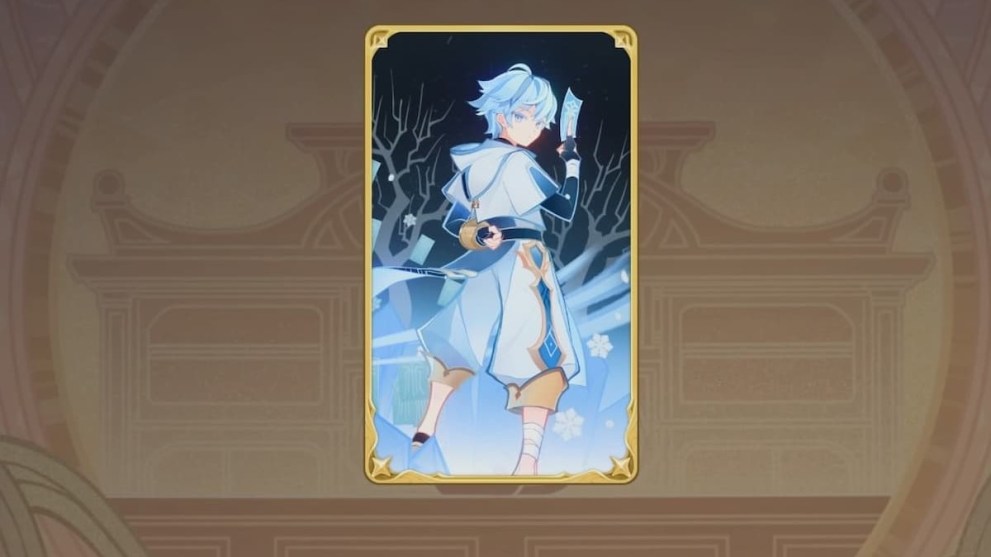 Chonyun Character Card in Genshin Impact