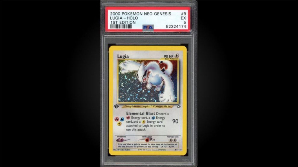 2000 Pokémon Neo Genesis 1st Edition Holo Lugia #9