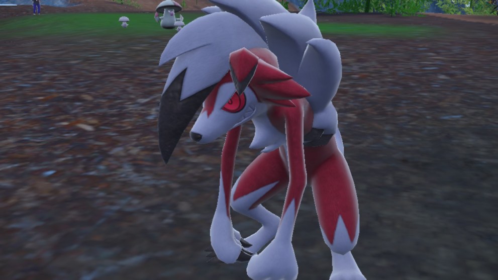 Lycanroc Midnight in Pokemon Scarlet & Violet