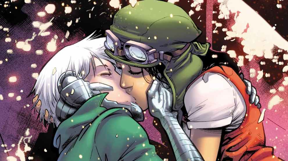 Aphra and Tolvan Kissing