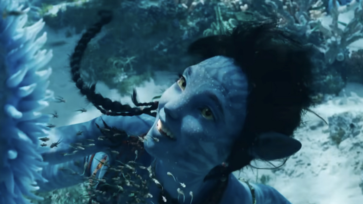 Sigourney Weaver as Kiri in Avatar: The Way of Water