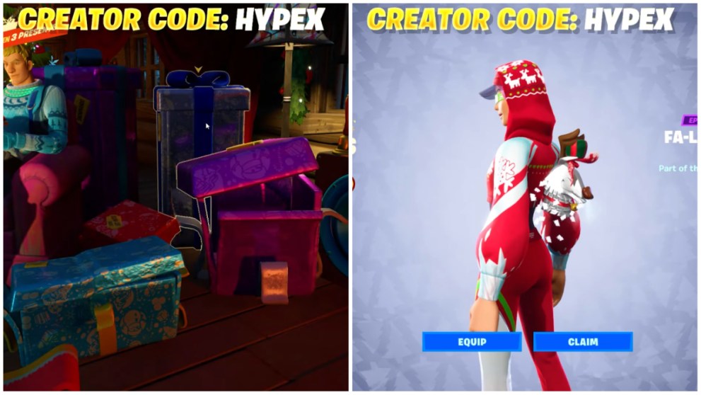 All Fortnite Winterfest 2022 Presents Opened