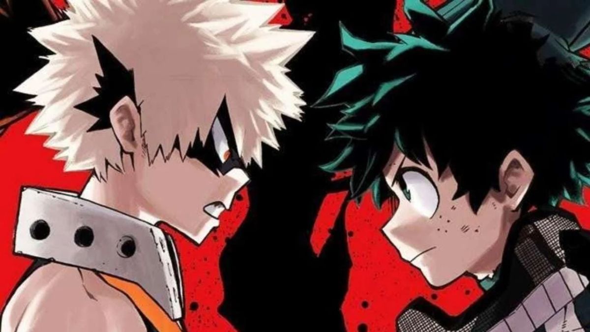 Deku and Bakugo from My Hero Academia