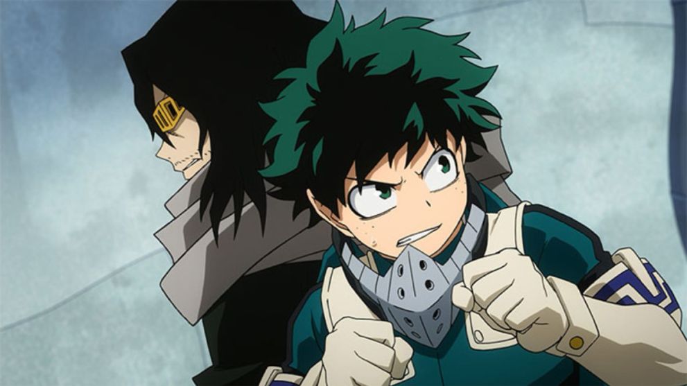 Deku and Aizawa team up in My Hero Academia