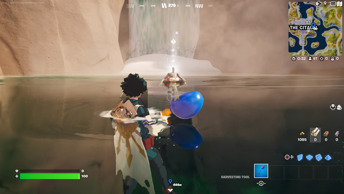 How to Rescue Training Dummies in Water in Fortnite