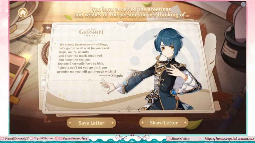 Genshin Impact Web Event - Wishes from Teyvat 2-18 screenshot