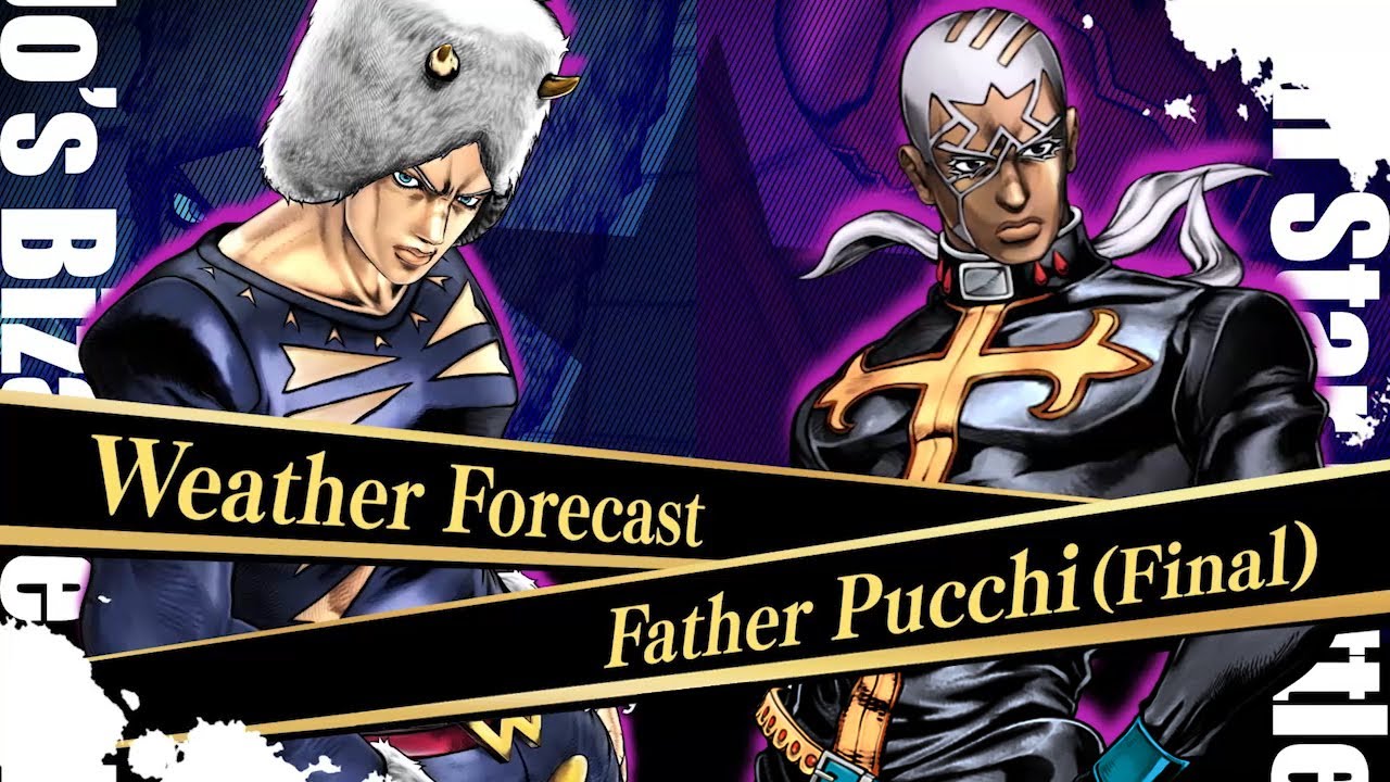 JoJo’s Bizarre Adventure All-Star Battle R– Weather Forecast & Father Pucchi