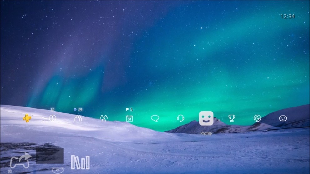 Aurora Borealis PS4 Theme