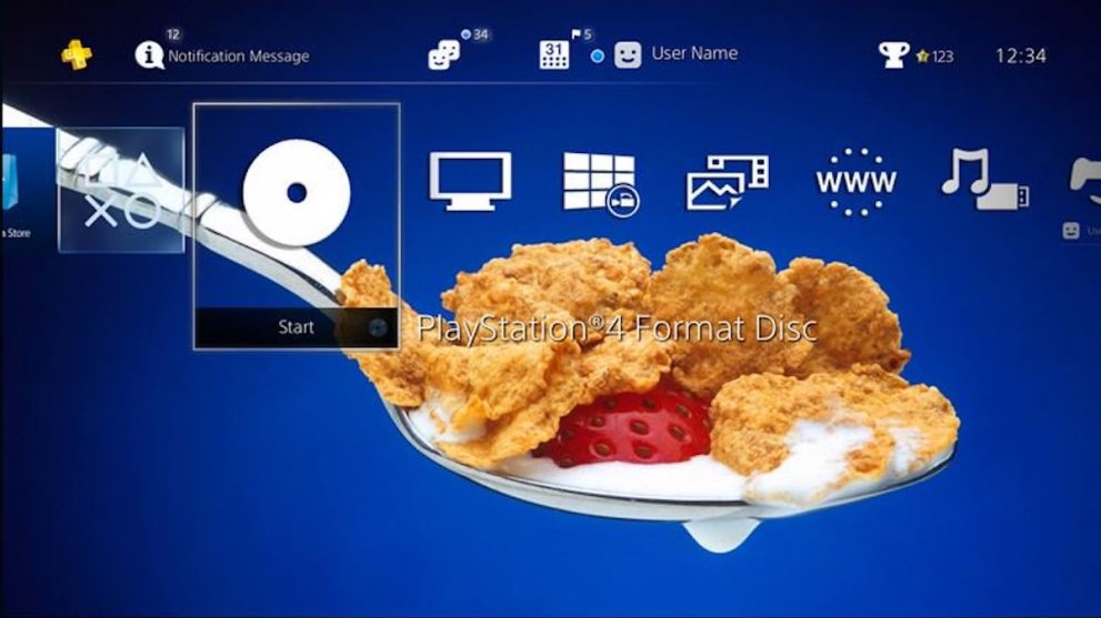 Breakfast Delights PS4 Theme