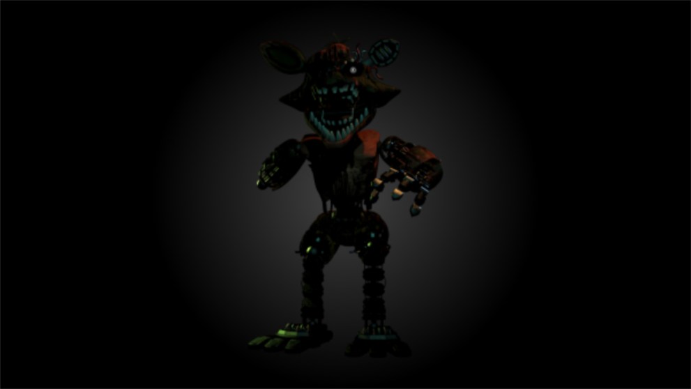 Phantom Foxy in FNAF 3