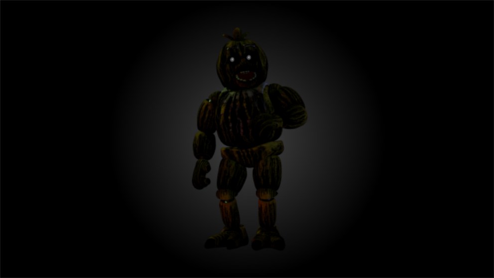 Phantom Chica in FNAF 3