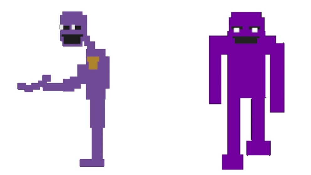 Purple Guy in FNAF 2