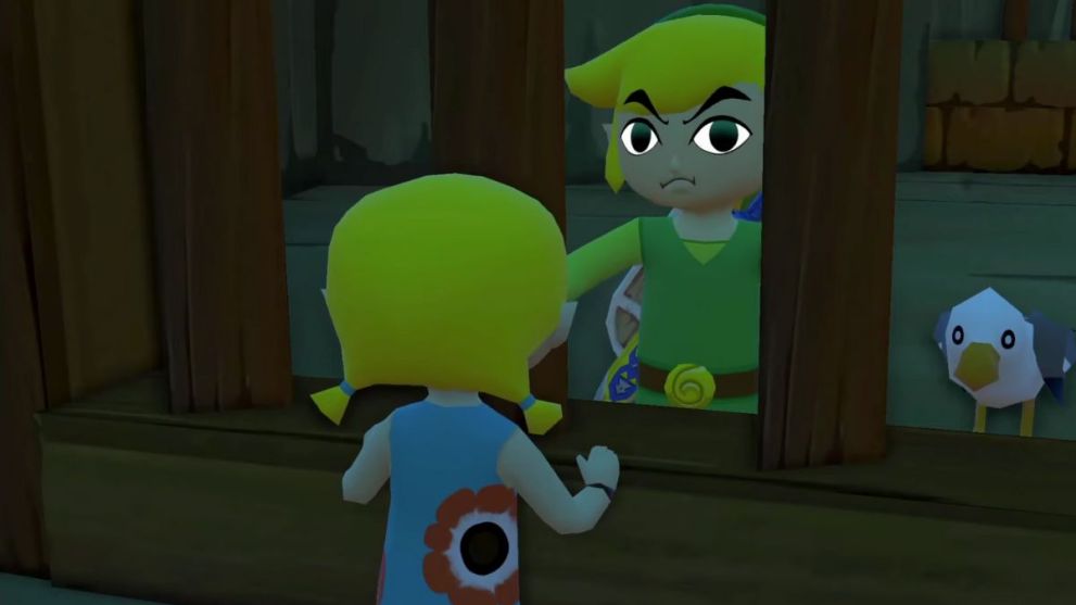 Saving Aryll in The Wind Waker