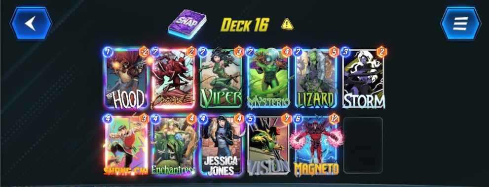 sentry disruption deck in marvel snap