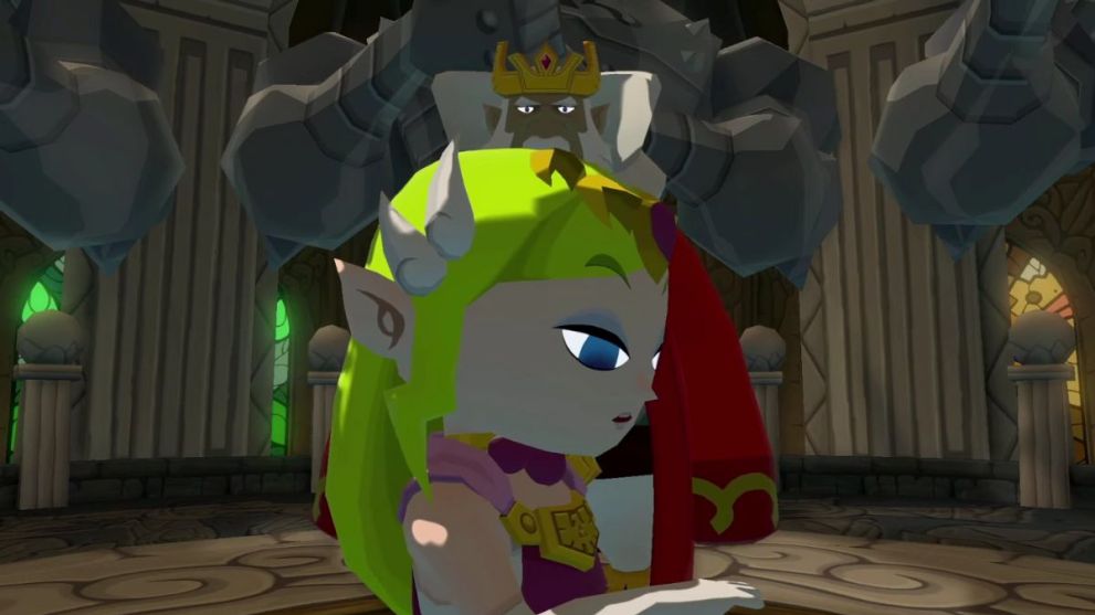 Princess Zelda in The Wind Waker