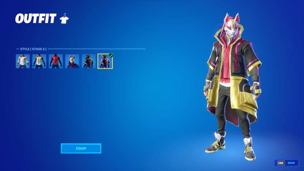 Drift Skin in Fortnite