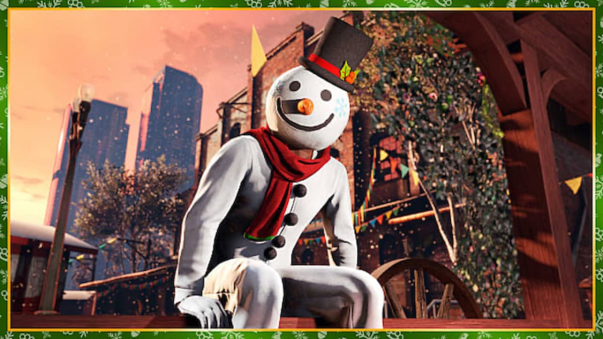 gta 5 online snowman