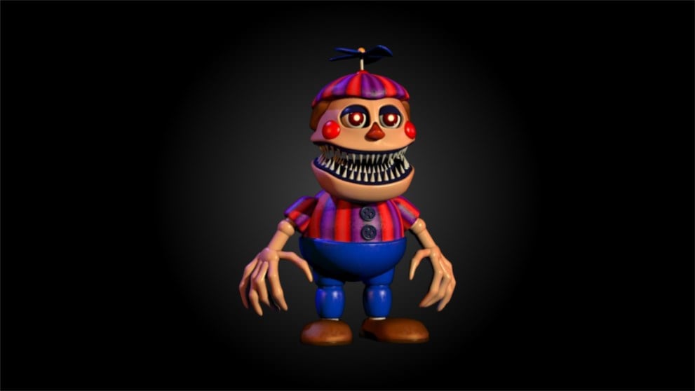 Nightmare Balloon Boy in FNAF 4