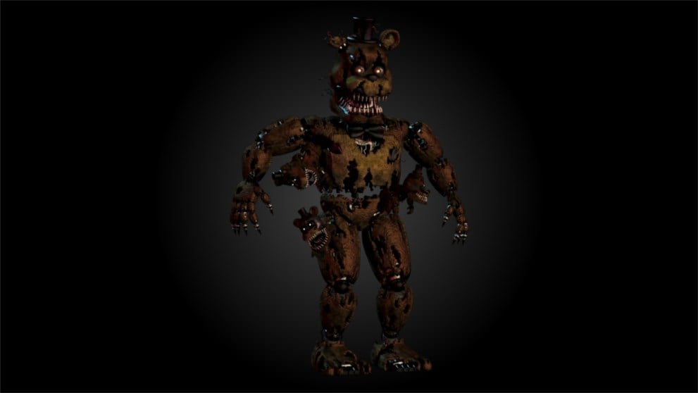 Nightmare Freddy in FNAF 4