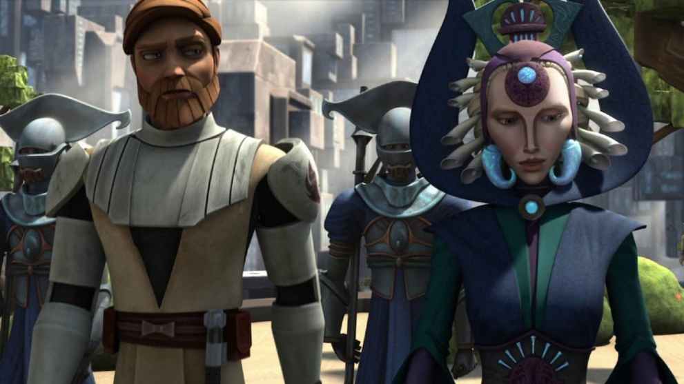 Obi-Wan Kenobi and Satine Kryze